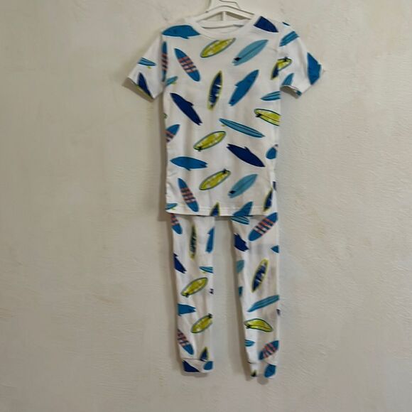 Carter's Other - Carter’s Kid's 4 Piece 100%  Cotton Dinosaur and Shark Ocean Print  PJ’s  7